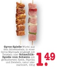 Aktuelle Gyros Angebote bei E center in Mannheim Aktuelles Gyros-Spieße Angebot bei E center in Mannheim ab 1,49 €
