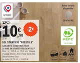 Sol stratifié "Presto 8" - E.Leclerc à Bordeaux Sol stratifié "Presto 8" en promo chez E.Leclerc Bordeaux à 10,90 €