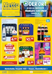 Netto Marken-Discount Prospekt für Meinerzhagen mit 6 Seiten Netto Marken-Discount Prospekt für Meinerzhagen: "DER ORT, AN DEM DU IMMER AUSGEZEICHNETE PREISE FINDEST.", 6 Seiten, 02.02.2026 - 07.02.2026