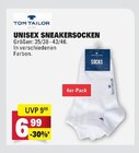 Unisex Sneakersocken bei E center im Weinheim Prospekt für 6,99 €