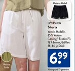 Shorts von UP2FASHION für 6,99 € bei ALDI SÜD im Angebot Shorts von UP2FASHION im aktuellen ALDI SÜD Prospekt