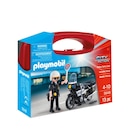 Valisette Police - PLAYMOBIL en promo chez Carrefour Market Béziers à 9,99 €
