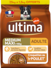 CROQUETTES AU POULET MEDIUM MAXI POUR CHIEN ADULTE ULTIMA - ULTIMA dans le catalogue Auchan Hypermarché
