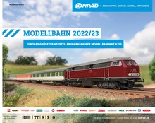 Conrad Electronic Prospekt: "MODELLBAHN 2022/23", 584 Seiten, 05.01.2023 - 31.01.2023
