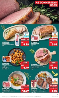 Schweinefilet im Kaufland Prospekt "Aktuelle Angebote" mit 60 Seiten (Augsburg)