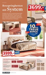 Segmüller Bett im Prospekt 