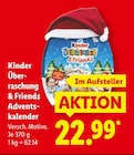 Überraschung & Friends Adventskalender Angebote von Kinder bei Lidl Heidenheim für 22,99 €