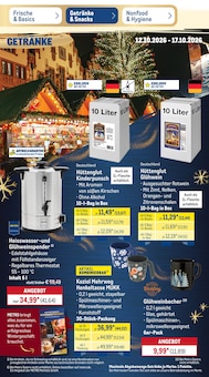 Glühwein im aktuellen METRO Prospekt (Neuss) Glühwein im METRO Prospekt "Wochenangebote" mit 49 Seiten (Neuss)