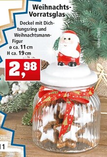 Weihnachts-Vorratsglas bei Thomas Philipps in Reutlingen Weihnachts-Vorratsglas im Angebot bei Thomas Philipps Reutlingen für 2,98 €