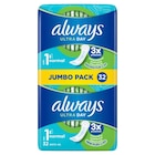 Serviettes hygiéniques "Jumbo Pack" - ALWAYS dans le catalogue Carrefour