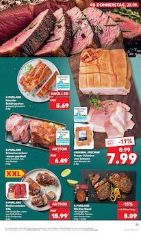 Rinderrouladen im aktuellen Kaufland Prospekt (Hannover) Rinderrouladen im Kaufland Prospekt "Aktuelle Angebote" mit 61 Seiten (Hannover)