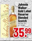 Gold Label Reserve Blended Scotch Angebote von Johnnie Walker bei E center Esslingen für 35,99 €