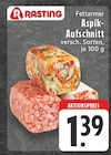 EDEKA Horn-Bad Meinberg - Aspik-Aufschnitt Angebot im Prospekt Aspik-Aufschnitt bei EDEKA im Horn-Bad Meinberg Prospekt für 1,39 €