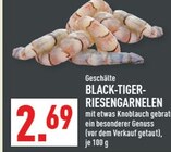 Geschälte Black-Tiger-Riesengarnelen Angebote bei Marktkauf Ibbenbüren für 2,69 €