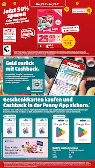 Treuepunkte Angebot im Penny Prospekt, gültig von 20.07.2026 bis 25.07.2026 Treuepunkte Angebot im aktuellen Penny Prospekt auf Seite 26