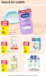 Promos Savon dans le catalogue "Carrefour market" de Carrefour Market Savon en promo dans le catalogue Carrefour Market à la page 58