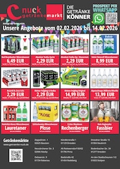 Volvic im Nuck Getränke Prospekt in Bautzen Aktueller Nuck Getränke Prospekt mit Volvic, "DIE GETRÄNKEKÖNNER", Seite 2