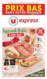 Prospectus Supermarchés U Express en cours à Labergement-Sainte-Marie et alentours, "PRIX BAS DANS VOTRE MAGASIN", 20 pages, 06/10/2026 - 11/10/2026 Catalogue Supermarchés U Express en cours à Labergement-Sainte-Marie et alentours, "PRIX BAS DANS VOTRE MAGASIN", 20 pages, 06/10/2026 - 11/10/2026