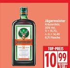Jägermeister Kräuterlikör für 10,99 € bei EDEKA im Angebot Jägermeister Kräuterlikör im aktuellen EDEKA Prospekt