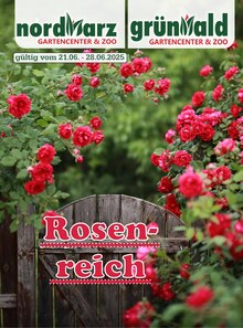Garten-Center Nordharz GmbH & Co. KG Prospekt Rosenreich mit 14 Seiten