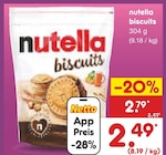 Biscuits im Angebot bei Netto Marken-Discount in Oldenburg Biscuits Angebote von Nutella bei Netto Marken-Discount Oldenburg für 2,49 €