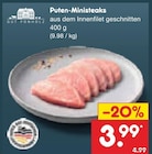 Puten-Ministeaks von GUT PONHOLZ im aktuellen Netto Marken-Discount Prospekt