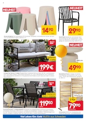 Aktueller Rusta Prospekt mit Gartenmöbel, "Viele Schnäppchenpreise", Seite 8