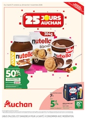 Catalogue Supermarchés Auchan Hypermarché en cours à Jardres et alentours, "25 JOURS AUCHAN", 60 pages, 27/10/2026 - 01/11/2026