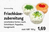 Aktuelles Frischkäsezubereitung Angebot bei REWE in Ingolstadt ab 1,69 €