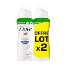 Déodorant atomiseur Zéro%  "Lot de 2" - DOVE dans le catalogue Carrefour Market
