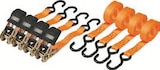 Ultimate Speed Schwerlast-Ratschenspangurte-Set, 2 Stück Angebote bei Lidl Essen für 7,19 €