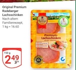 Original Premium Lachsschinken im Angebot bei GLOBUS in Ludwigshafen Original Premium Lachsschinken Angebote von Radeberger bei GLOBUS Ludwigshafen für 2,49 €