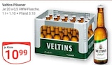 Aktuelle Veltins Angebote bei GLOBUS in Jena Aktuelles Pilsener Angebot bei GLOBUS in Jena ab 10,99 €