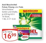 Waschmittel Pulver Angebote von Ariel bei GLOBUS Castrop-Rauxel für 16,99 €