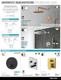 reuter Duschsystem im Prospekt 