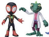PACK 5 FIGURINES DINO SPIDEY - Marvel dans le catalogue JouéClub