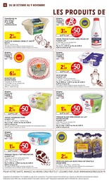 Prix et réduction Yaourt nature dans le prospectus Intermarché Super en cours Offre Yaourt nature dans le catalogue Intermarché Super du moment à la page 10