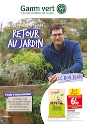 Catalogue Jardineries & Animaleries Gamm vert en cours à Barjols et alentours, "RETOUR AU JARDIN", 12 pages, 26/02/2025 - 09/03/2025