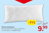 Aktuelle Kissen Angebote bei ROLLER in Bielefeld Aktuelles Nackenstützkissen Angebot bei ROLLER in Bielefeld ab 9,99 €