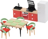 Accessoires pour maison de poupées en bois - LUPILU en promo chez Lidl Maisons-Alfort à 6,99 €