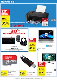 Prix et réduction Imprimante Multifonctions dans le prospectus Carrefour en cours Offre Imprimante Multifonctions dans le catalogue Carrefour du moment à la page 82