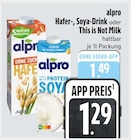 Hafer-Drink von alpro im aktuellen E xpress Prospekt für 1,29 €