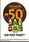 - 50% de remise immédiate sur le 2ème sur tout PUGET - PUGET - Intermarché Contact à Montpellier - 50% de remise immédiate sur le 2ème sur tout PUGET - PUGET en promo chez Intermarché Contact Montpellier
