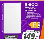 expert Regen - Kühlschrank ohne Gefrierfach ERT 10861 WE Angebot im Prospekt Kühlschrank ohne Gefrierfach ERT 10861 WE bei expert im Regen Prospekt für 149,00 €