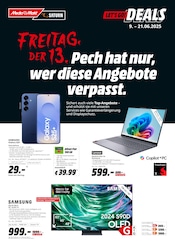 Aktueller MediaMarkt Saturn Elektromarkt Prospekt in Nortrup und Umgebung, "LET'S GO DEALS - FREITAG DER 13." mit 16 Seiten, 09.06.2025 - 23.06.2025