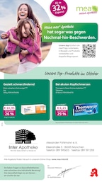 mea - meine apotheke Prospekt für München: "Unsere Oktober-Angebote", 4 Seiten, 01.10.2025 - 31.10.2025