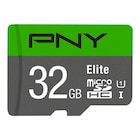 Carte micro SD 32 Go - PNY en promo chez Carrefour Carte micro SD 32 Go - PNY dans le catalogue Carrefour