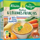 Mouliné 6 Légumes Français - KNORR & LA POTAGERE à 1,14 € dans le catalogue Intermarché Hyper
