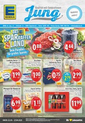 Aktueller EDEKA Discounter Prospekt in Ruppichteroth und Umgebung, "Aktuelle Angebote" mit 24 Seiten, 22.09.2025 - 27.09.2025