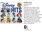 Disney Hits - Universal Music en promo chez E.Leclerc Montreuil à 6,99 €